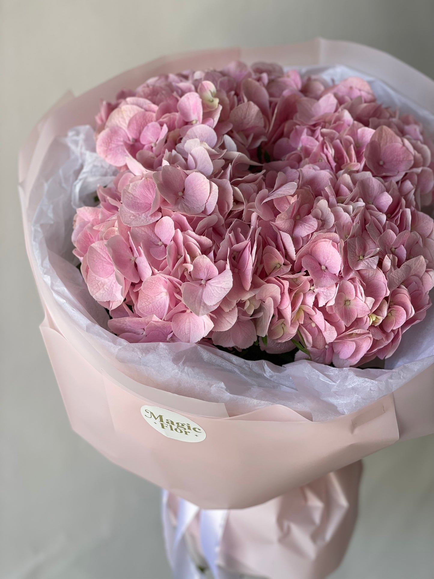 Hydrangea Pink Bouquet | Pink Flowers Bouquet | Birthday | For her