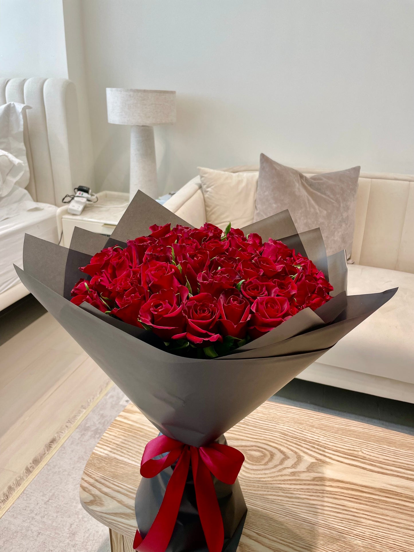 35 Red Roses Bouquet | Romantic Birthday and Anniversary Flowers