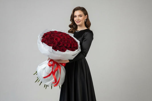 51 Red Roses Bouquet