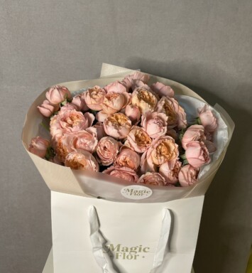 A Bouquet of Spray Rose Juliata