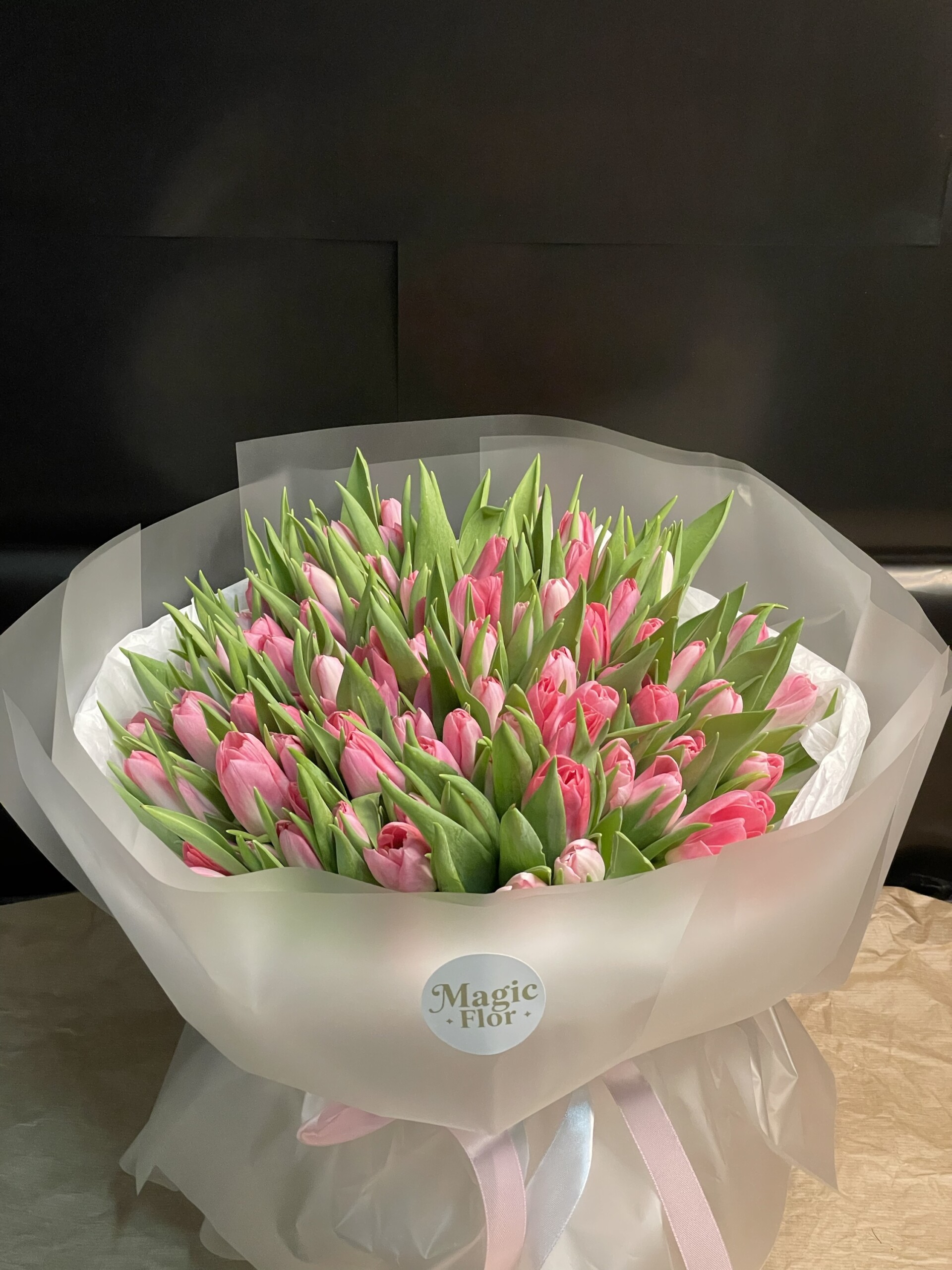 101 Pink Tulips